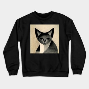 Jazz Age Cat Crewneck Sweatshirt